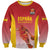 Custom Espana Basketball Spain Sweatshirt Baloncesto Come on La Roja Red Style