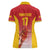 Custom Espana Basketball Spain Women Polo Shirt Baloncesto Come on La Roja Red Style