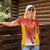 Custom Espana Basketball Spain Women Polo Shirt Baloncesto Come on La Roja Red Style