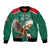 Personalized Viva Mexico Football Bomber Jacket Mexican Eagle Mascot with Sporty Style