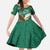 Personalized Viva Mexico Football Family Matching Off Shoulder Maxi Dress and Hawaiian Shirt Mexican Eagle Mascot with Sporty Style