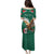 Personalized Viva Mexico Football Family Matching Puletasi and Hawaiian Shirt Mexican Eagle Mascot with Sporty Style