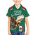 Personalized Viva Mexico Football Family Matching Summer Maxi Dress and Hawaiian Shirt Mexican Eagle Mascot with Sporty Style