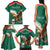 Personalized Viva Mexico Football Family Matching Tank Maxi Dress and Hawaiian Shirt Mexican Eagle Mascot with Sporty Style