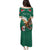 Personalized Viva Mexico Football Puletasi Mexican Eagle Mascot with Sporty Style