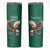 Personalized Viva Mexico Football Skinny Tumbler Mexican Eagle Mascot with Sporty Style