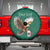Personalized Viva Mexico Football Spare Tire Cover Mexican Eagle Mascot with Sporty Style