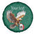 Personalized Viva Mexico Football Spare Tire Cover Mexican Eagle Mascot with Sporty Style