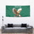 Personalized Viva Mexico Football Tapestry Mexican Eagle Mascot with Sporty Style