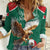 Personalized Viva Mexico Football Women Casual Shirt Mexican Eagle Mascot with Sporty Style