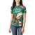Personalized Viva Mexico Football Women Polo Shirt Mexican Eagle Mascot with Sporty Style