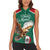 Personalized Viva Mexico Football Women Sleeveless Polo Shirt Mexican Eagle Mascot with Sporty Style