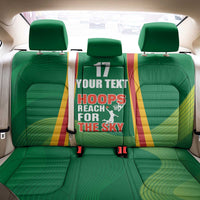 Custom Lithuania Basketball Back Car Seat Cover Hoops Reach For the Sky