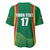 Custom Lithuania Basketball Baseball Jersey Hoops Reach For the Sky