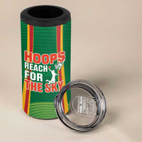Custom Lithuania Basketball 4 in 1 Can Cooler Tumbler Hoops Reach For the Sky