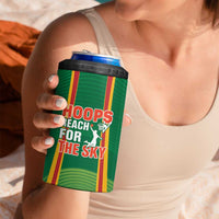 Custom Lithuania Basketball 4 in 1 Can Cooler Tumbler Hoops Reach For the Sky