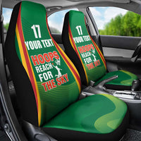 Custom Lithuania Basketball Car Seat Cover Hoops Reach For the Sky
