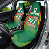 Custom Lithuania Basketball Car Seat Cover Hoops Reach For the Sky
