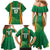 Custom Lithuania Basketball Family Matching Mermaid Dress and Hawaiian Shirt Hoops Reach For the Sky