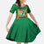 Custom Lithuania Basketball Family Matching Off The Shoulder Long Sleeve Dress and Hawaiian Shirt Hoops Reach For the Sky
