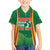 Custom Lithuania Basketball Family Matching Off The Shoulder Long Sleeve Dress and Hawaiian Shirt Hoops Reach For the Sky