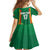 Custom Lithuania Basketball Family Matching Off Shoulder Short Dress and Hawaiian Shirt Hoops Reach For the Sky