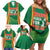 Custom Lithuania Basketball Family Matching Off Shoulder Short Dress and Hawaiian Shirt Hoops Reach For the Sky