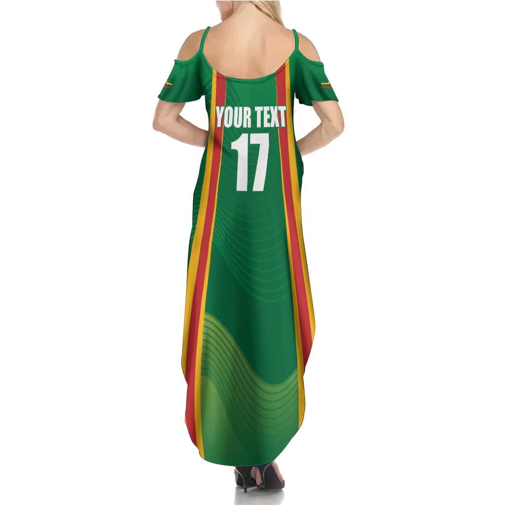Custom Lithuania Basketball Family Matching Summer Maxi Dress and Hawaiian Shirt Hoops Reach For the Sky