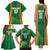 Custom Lithuania Basketball Family Matching Tank Maxi Dress and Hawaiian Shirt Hoops Reach For the Sky