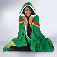 Custom Lithuania Basketball Hooded Blanket Hoops Reach For the Sky