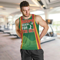 Custom Lithuania Basketball Men Tank Top Hoops Reach For the Sky