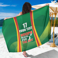 Custom Lithuania Basketball Sarong Hoops Reach For the Sky