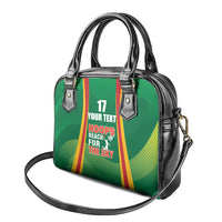 Custom Lithuania Basketball Shoulder Handbag Hoops Reach For the Sky
