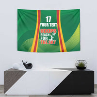 Custom Lithuania Basketball Tapestry Hoops Reach For the Sky