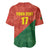 Custom Portugal Football Baseball Jersey Sporty Style