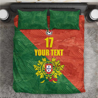 Custom Portugal Football Bedding Set Sporty Style