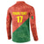 Custom Portugal Football Button Sweatshirt Sporty Style