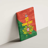 Custom Portugal Football Canvas Wall Art Sporty Style