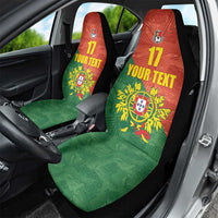 Custom Portugal Football Car Seat Cover Sporty Style