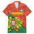 Custom Portugal Football Family Matching Mermaid Dress and Hawaiian Shirt Sporty Style