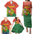 Custom Portugal Football Family Matching Puletasi and Hawaiian Shirt Sporty Style