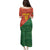 Custom Portugal Football Family Matching Puletasi and Hawaiian Shirt Sporty Style