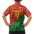 Custom Portugal Football Family Matching Summer Maxi Dress and Hawaiian Shirt Sporty Style