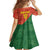 Custom Portugal Football Family Matching Summer Maxi Dress and Hawaiian Shirt Sporty Style