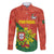 Custom Portugal Football Family Matching Summer Maxi Dress and Hawaiian Shirt Sporty Style