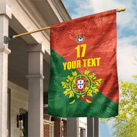 Custom Portugal Football Garden Flag Sporty Style