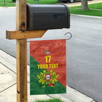 Custom Portugal Football Garden Flag Sporty Style