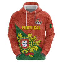 Custom Portugal Football Hoodie Sporty Style