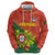 Custom Portugal Football Hoodie Sporty Style