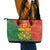 Custom Portugal Football Leather Tote Bag Sporty Style